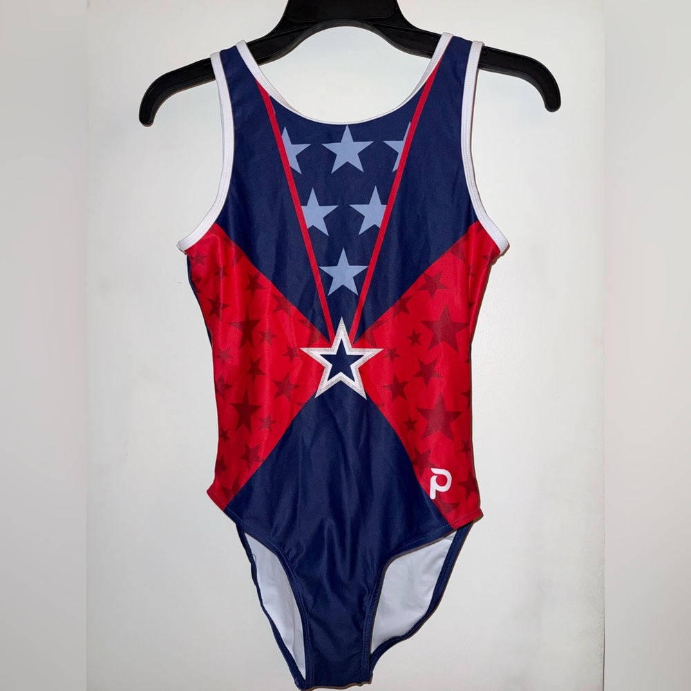 Star Struck Invitational Plum Practicewear Leotard